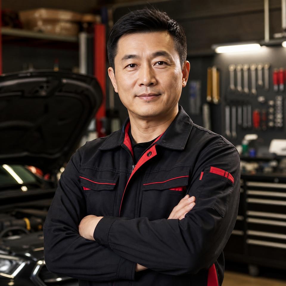 网红主播首席修车改装师赵鹏飞